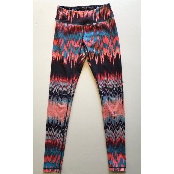 Zella Multicolor Workout Leggings Hidden Pocket Women's Athleisure - Size XXS - Picture 2 of 6